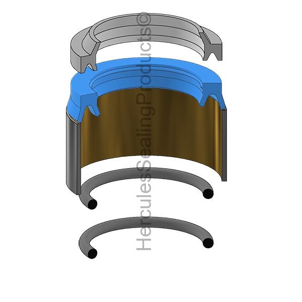 Vickers - After Market Parts Hydraulic Cylinder Repair Kit- RK-I-U-1-2.00 6533N-TZKM - main